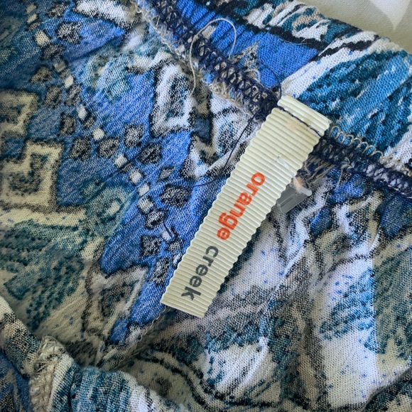 Blue Patterned Shorts - Picture 3 of 4